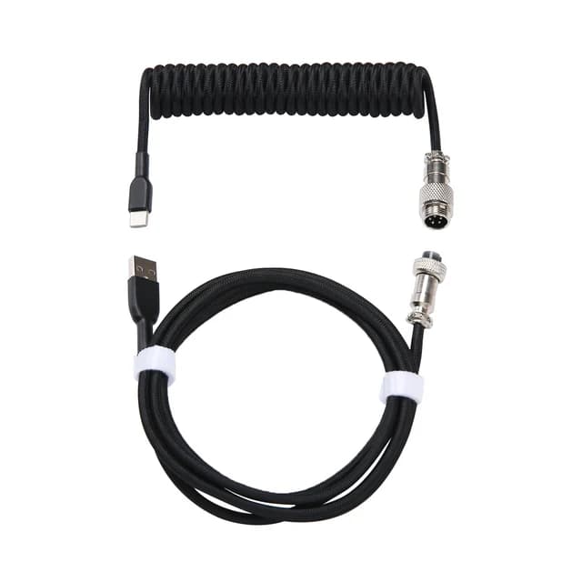 CABLE EN ESPIRAL USB